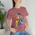 Rainbow Belly Dancer in Motion - Short Sleeve Tee
